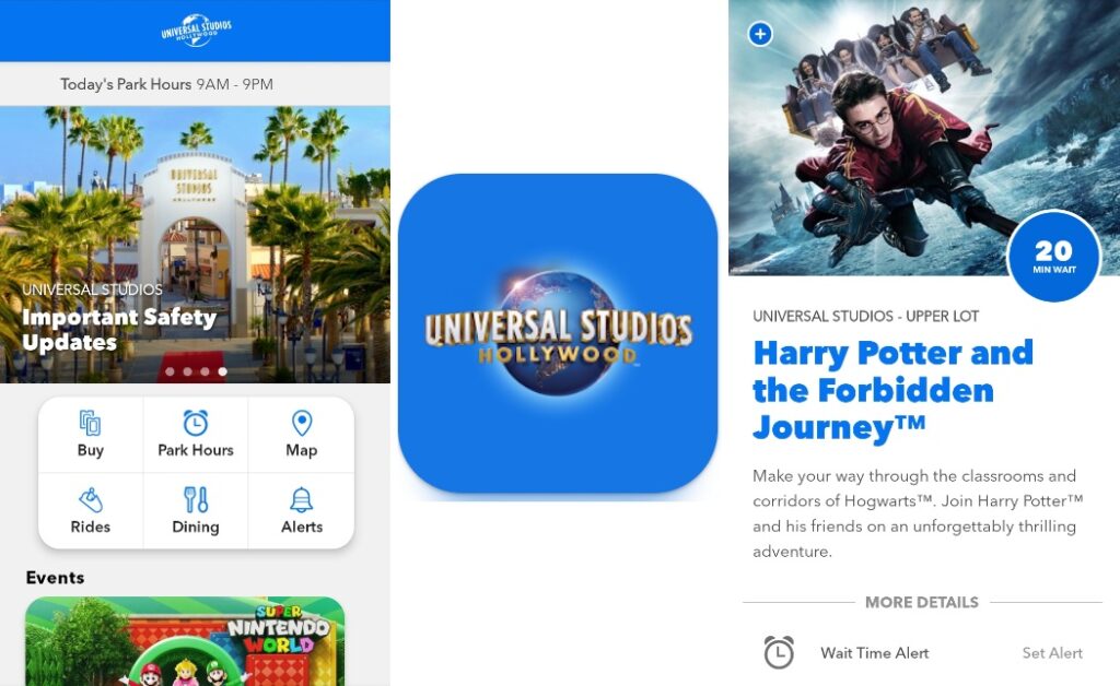 Universal Studios Hollywood Mobile App 1024x628 